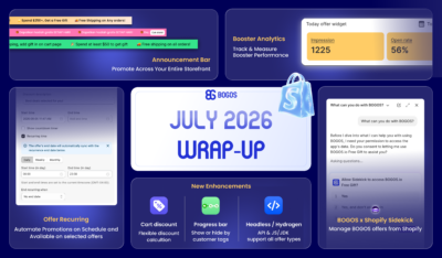 BOGOS Feature Wrap-Up: July 2026