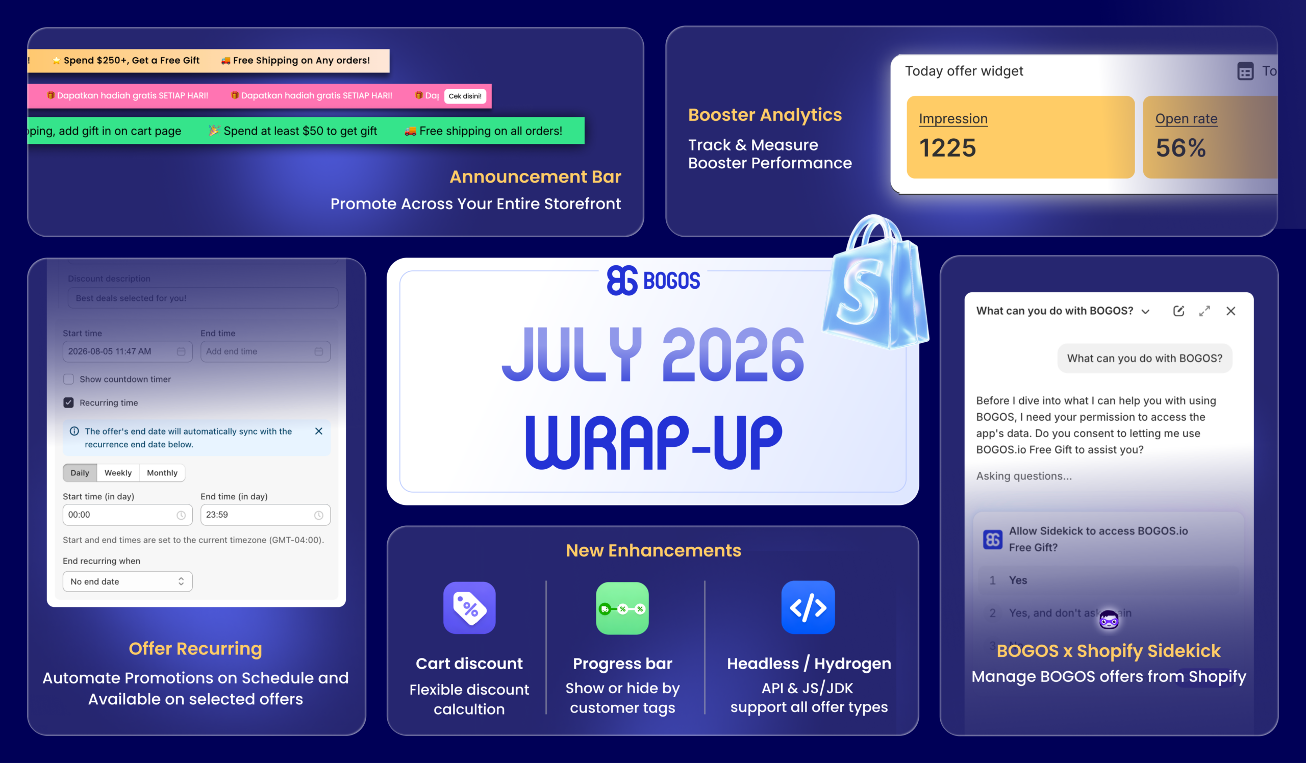 BOGOS Feature Wrap-Up: July 2026