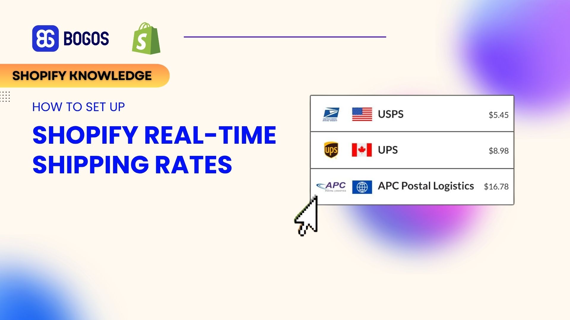 How To Set Up Shopify Real-time Shipping Rates? (2026 Guide)