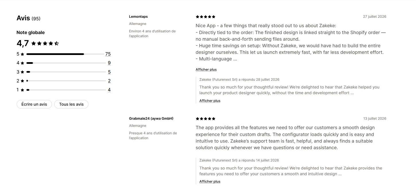 Zakeke Merchant Reviews
