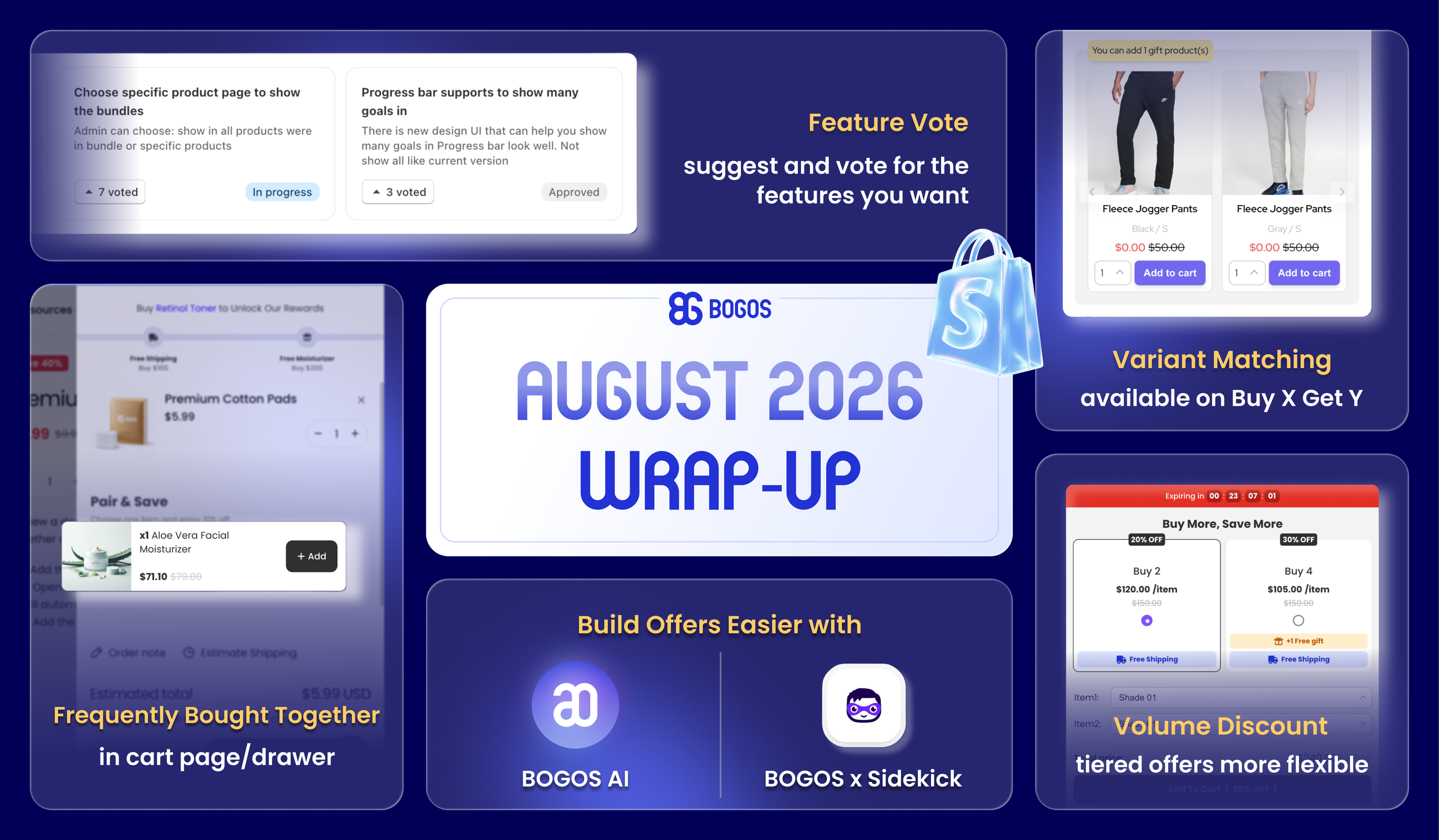BOGOS Feature Wrap-Up: August 2026