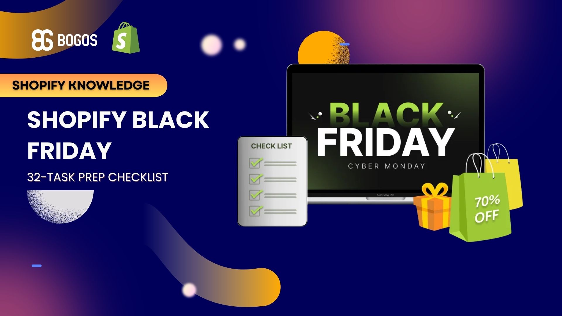 Shopify Black Friday 2026: 32-Task Prep Checklist