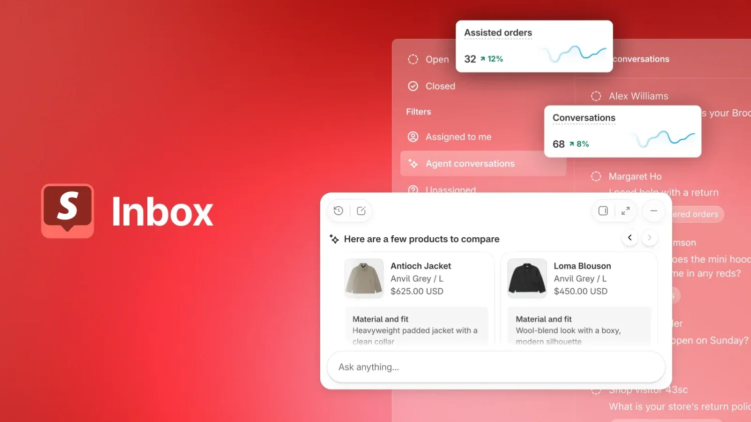 Shopify Inbox App
