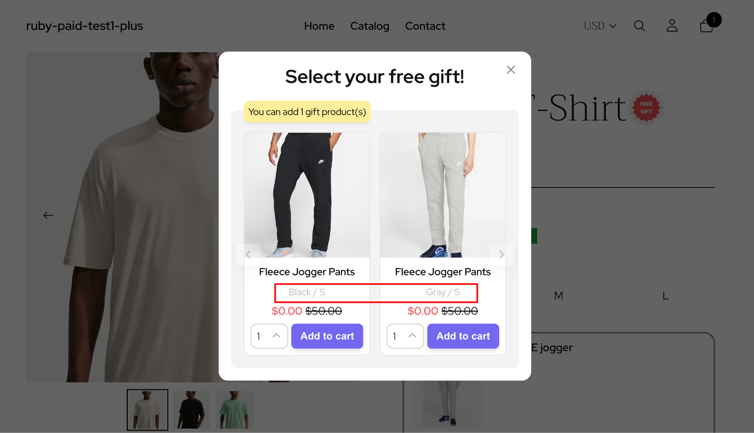 Variant Matching for Gift Offers