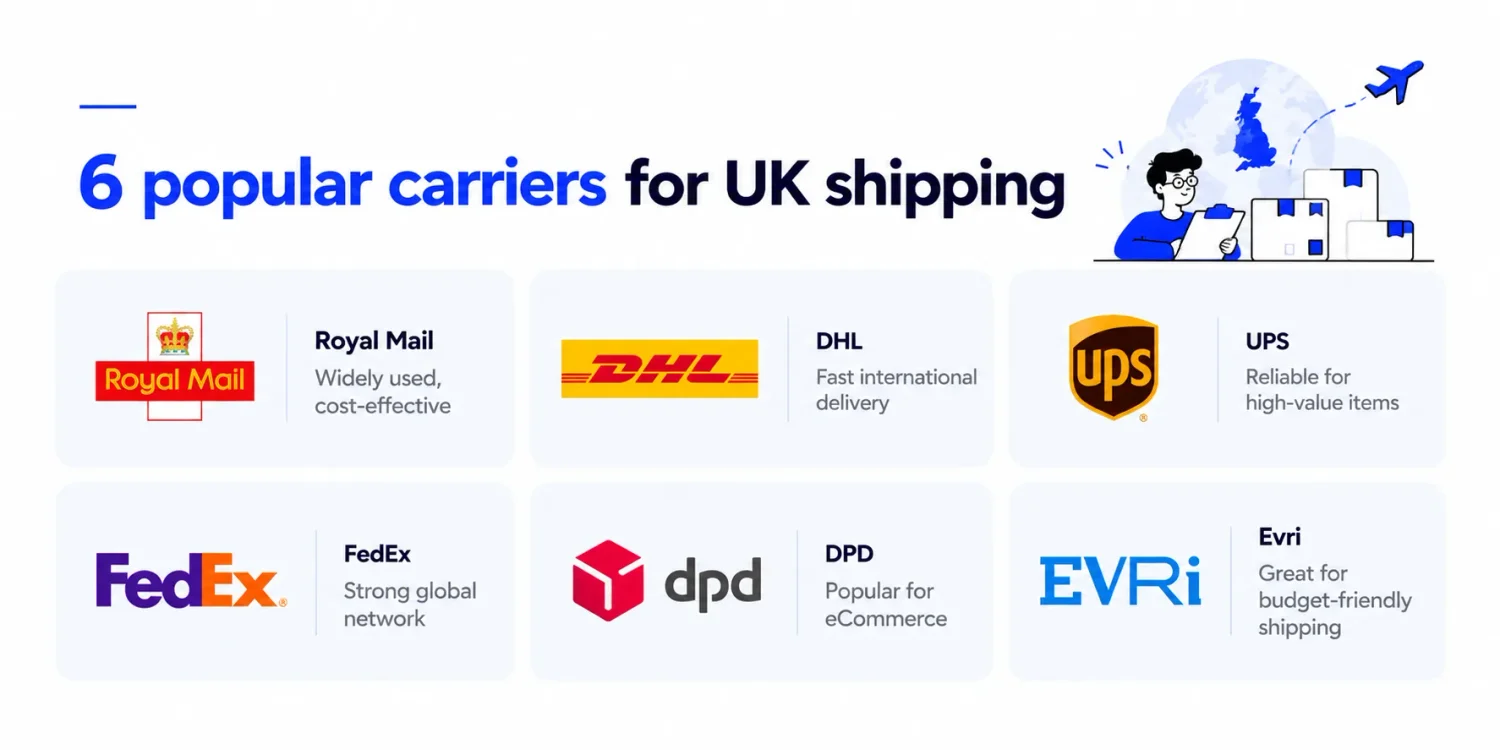 Choose The Right Carrier For Uk Shipping