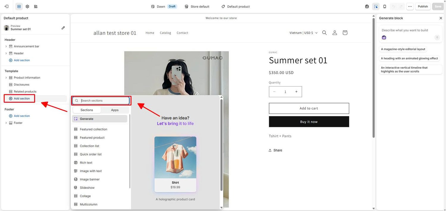 Manually Add Testimonial Section From Your Theme