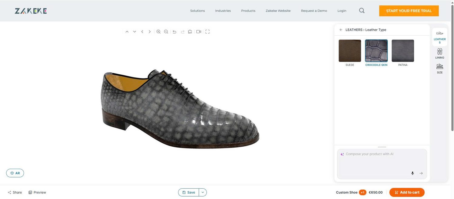 Shopify Product Configurator Example