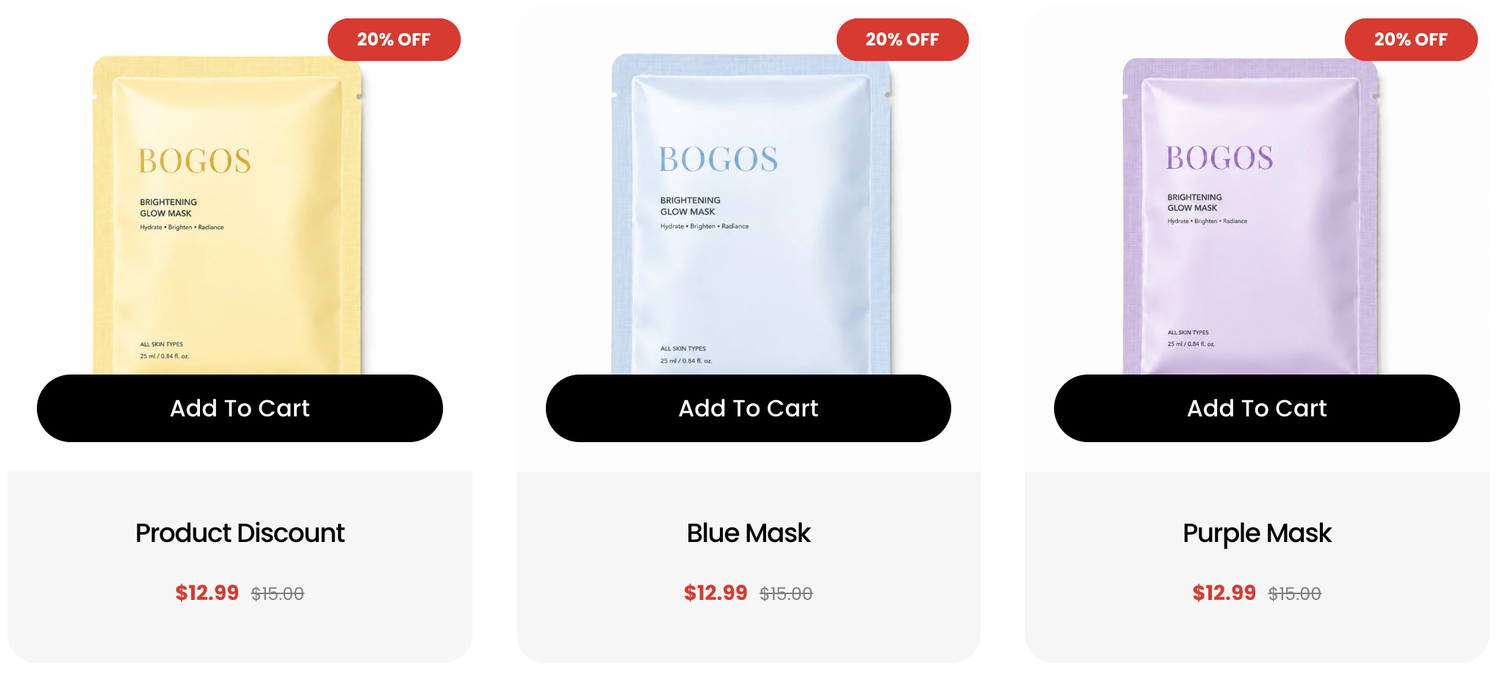 Product Discount: Show Deals on Product Cards