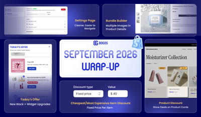 BOGOS Feature Wrap-Up: September 2026