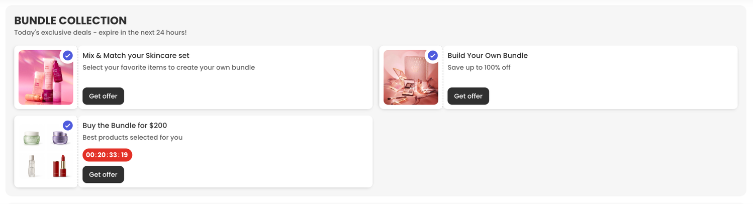 Today Offer: New Block + Widget Upgrades